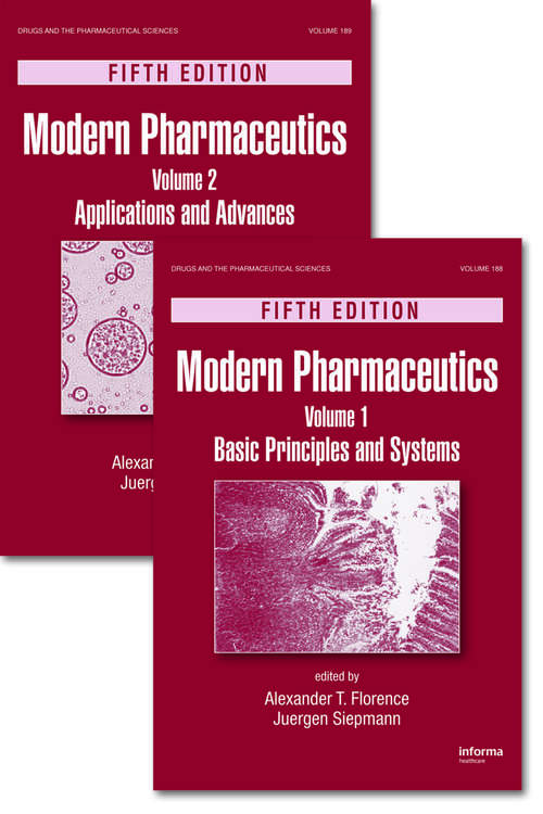 Book cover of Modern Pharmaceutics, Two Volume Set (5)