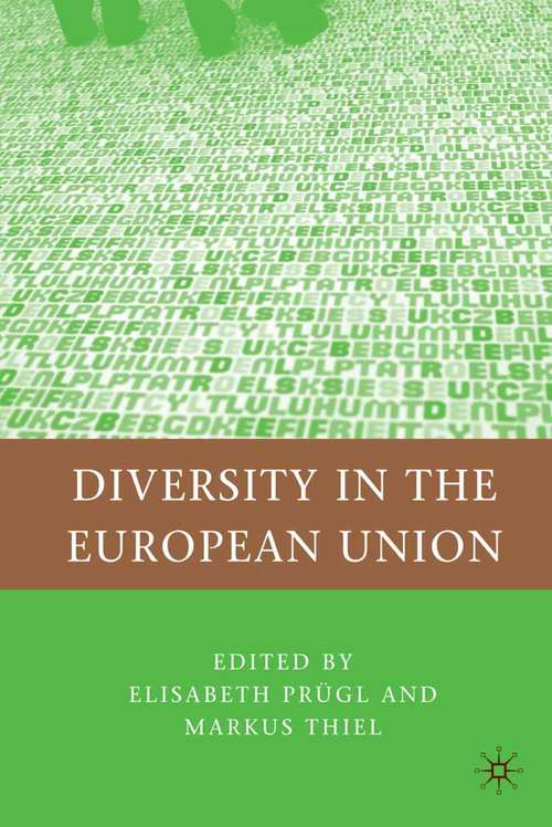 Book cover of Diversity in the European Union (2009)