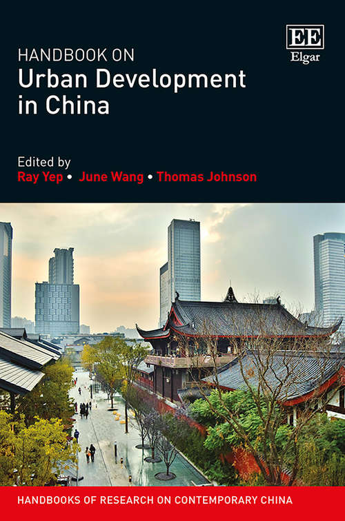 Book cover of Handbook on Urban Development in China (Handbooks of Research on Contemporary China series)