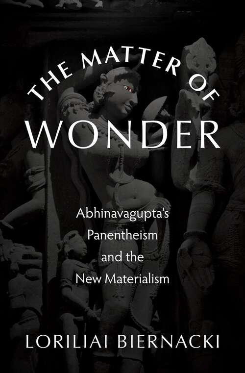 Book cover of The Matter of Wonder: Abhinavagupta's Panentheism and the New Materialism