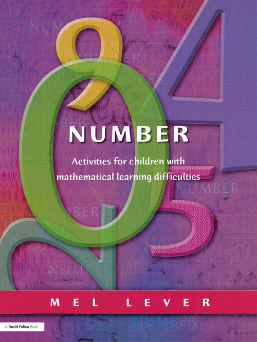 Book cover of Number: Activities for Children with Mathematical Learning Difficulties