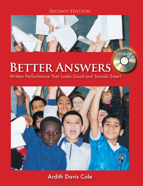 Book cover of Better Answers: Written Performance That Looks Good and Sounds Smart