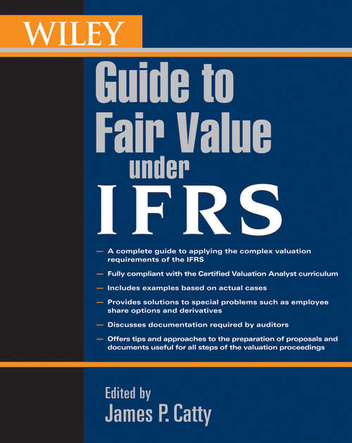 Book cover of Wiley Guide to Fair Value Under IFRS: International Financial Reporting Standards