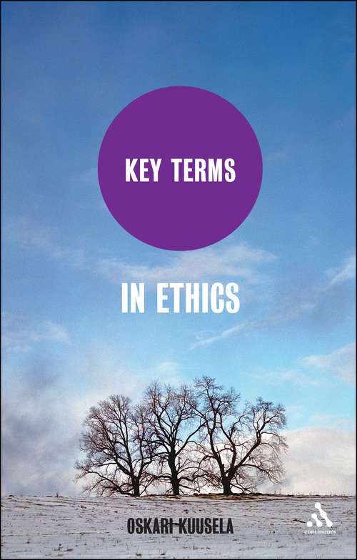 Book cover of Key Terms in Ethics (Key Terms)