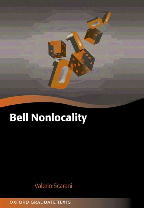 Book cover of Bell Nonlocality (Oxford Graduate Texts)