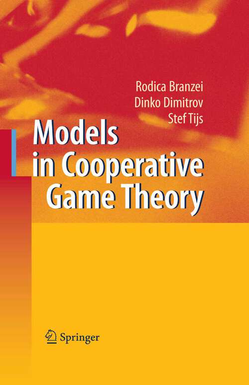 Book cover of Models in Cooperative Game Theory (2nd ed. 2008)