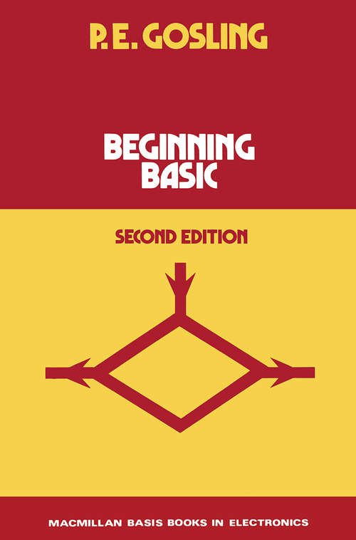 Book cover of Beginning BASIC: (pdf) (2nd ed. 1982)