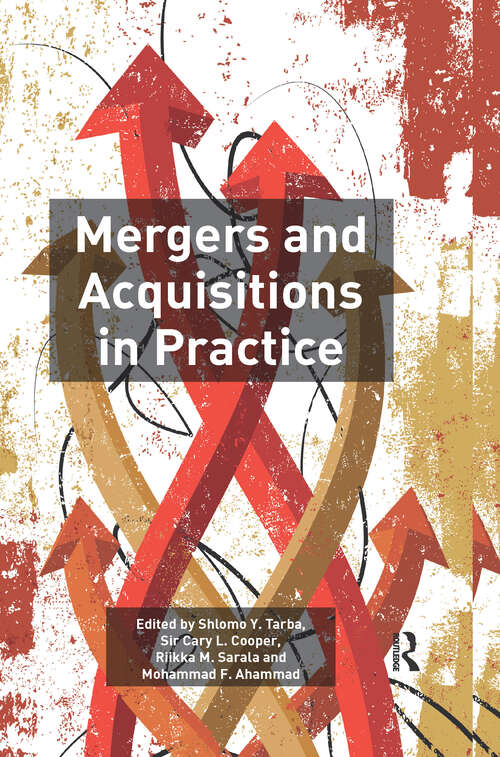 Book cover of Mergers and Acquisitions in Practice