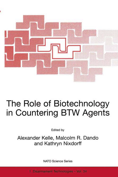 Book cover of The Role of Biotechnology in Countering BTW Agents (2001) (NATO Science Partnership Subseries: 1 #34)