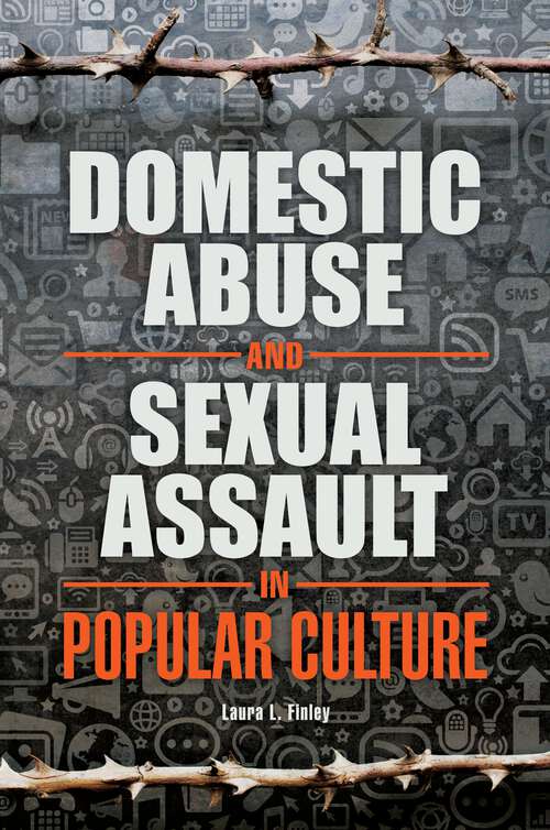 Book cover of Domestic Abuse and Sexual Assault in Popular Culture (Crime in Popular Culture)