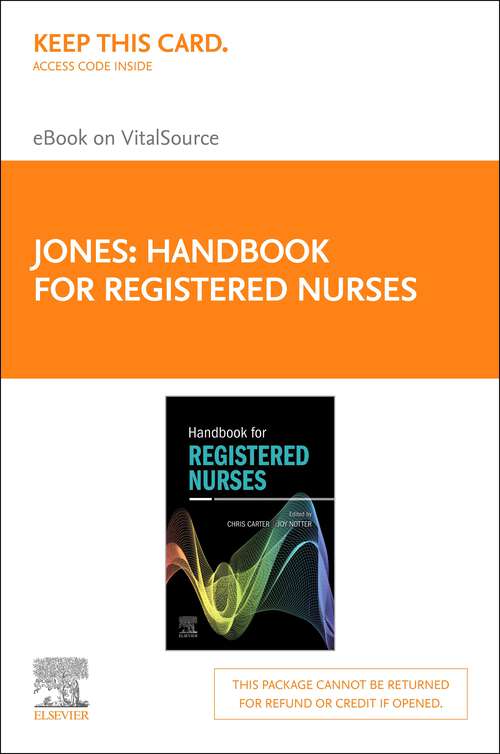 Book cover of Handbook for Registered Nurses - E-Book: Handbook for Registered Nurses - E-Book