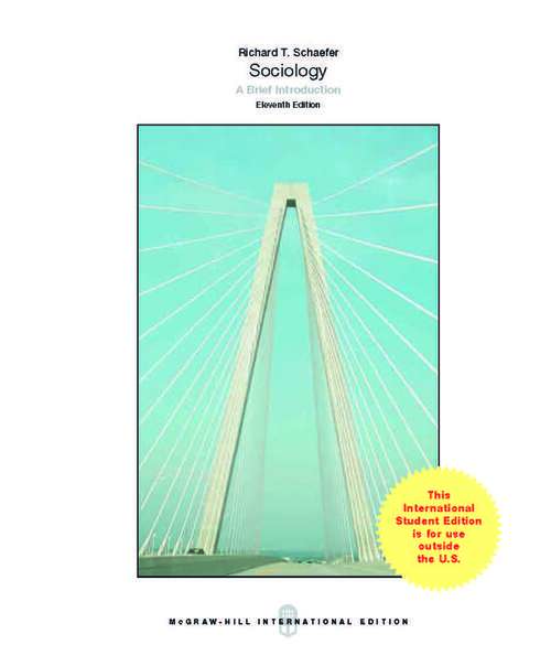 Book cover of Ebook: Sociology: A Brief Introduction (UK Higher Education  Humanities & Social Sciences Sociology)