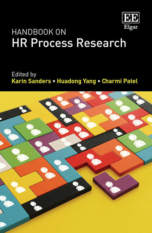 Book cover of Handbook on HR Process Research (Research Handbooks in Business and Management series)