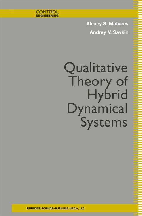 Book cover of Qualitative Theory of Hybrid Dynamical Systems (2000) (Control Engineering)