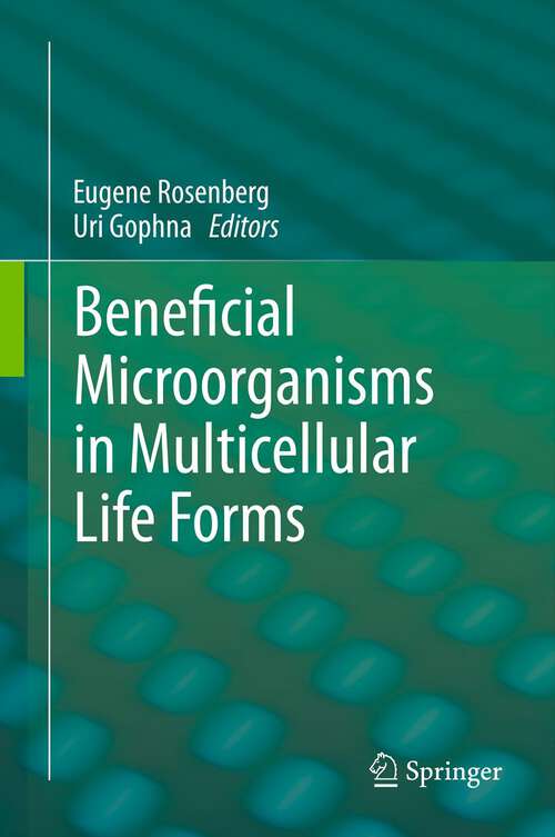 Book cover of Beneficial Microorganisms in Multicellular Life Forms (2011)