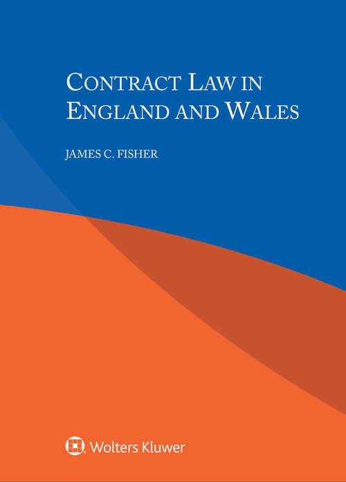 Book cover of Contract Law in England and Wales