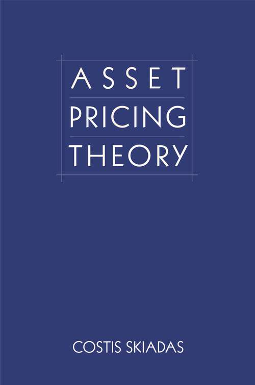 Book cover of Asset Pricing Theory (PDF)