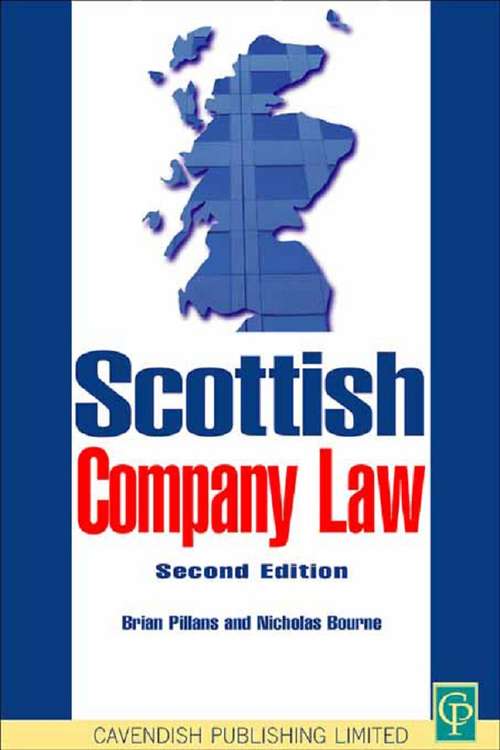 Book cover of Scottish Company Law