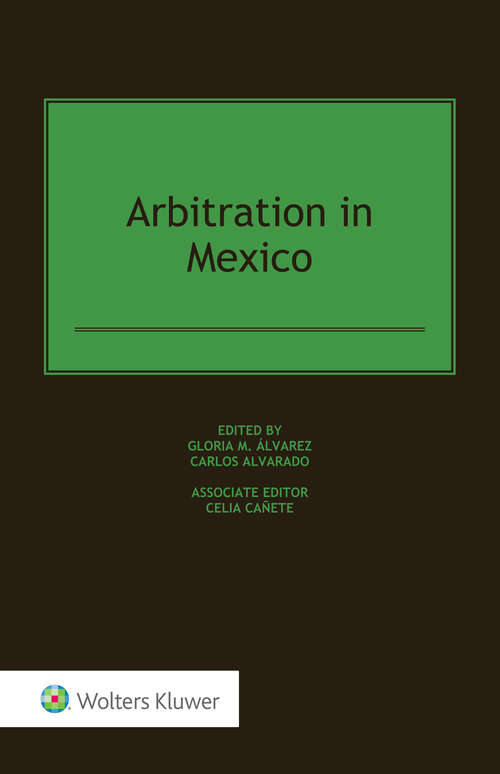 Book cover of Arbitration in Mexico