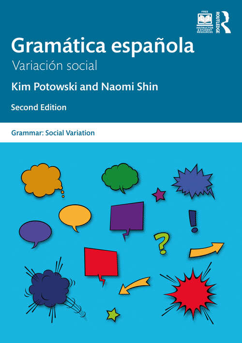 Book cover of Gramática española: Variación social (Grammar: Social Variation)