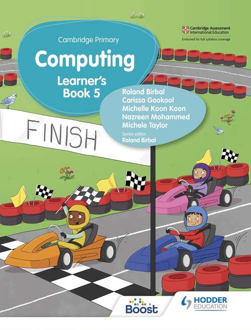 Book cover of Cambridge Primary Computing Learner's Book Stage 5