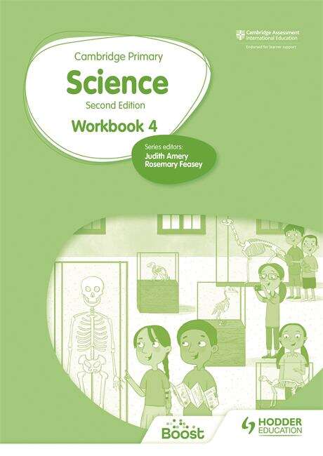 Book cover of Cambridge Primary Science Workbook 4 Second Edition