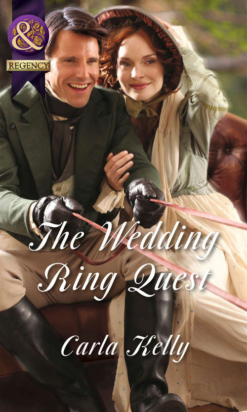 Book cover of The Wedding Ring Quest: Welcome To Wyoming The Wedding Ring Quest Rescued From Ruin (ePub First edition) (Mills And Boon Historical Ser.)