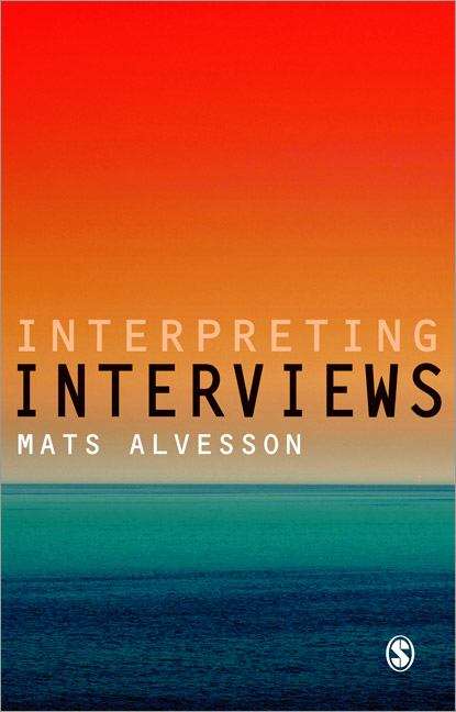Book cover of Interpreting Interviews (PDF)
