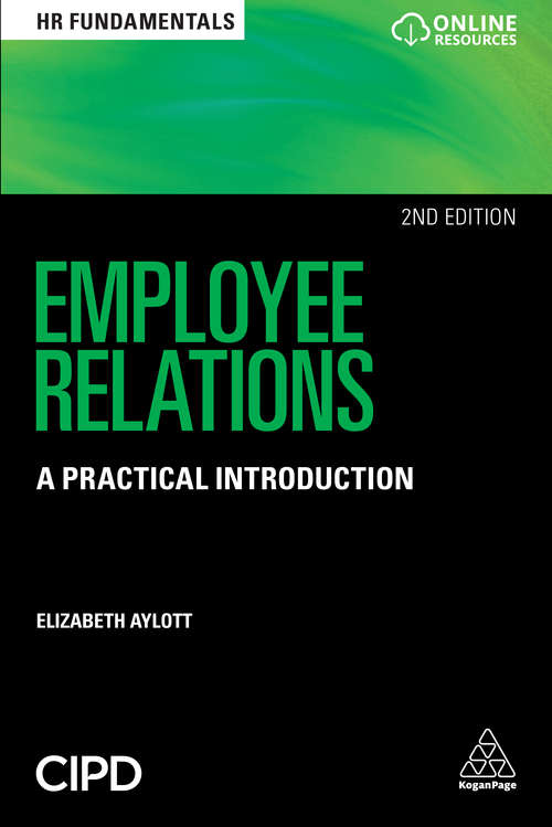 Book cover of Employee Relations (Hr Fundamentals Ser. #2)