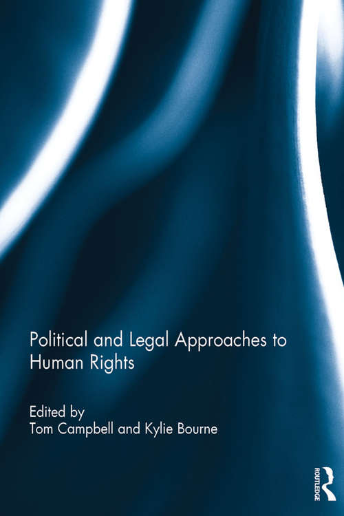 Book cover of Political and Legal Approaches to Human Rights