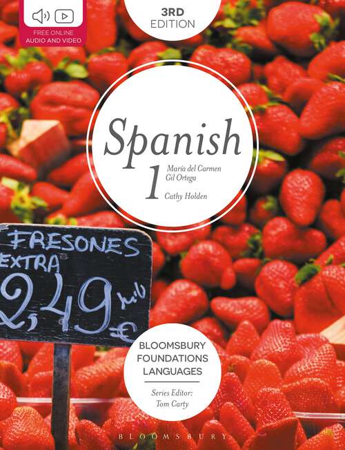 Book cover of Foundations Spanish 1 (3rd ed. 2017) (Macmillan Foundation Languages)
