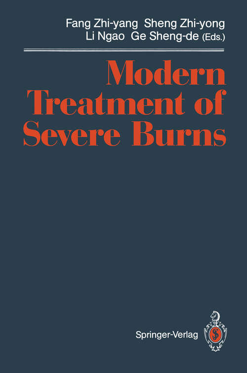 Book cover of Modern Treatment of Severe Burns (1992)