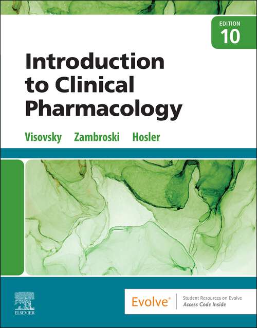 Book cover of Introduction to Clinical Pharmacology - E-Book (10)