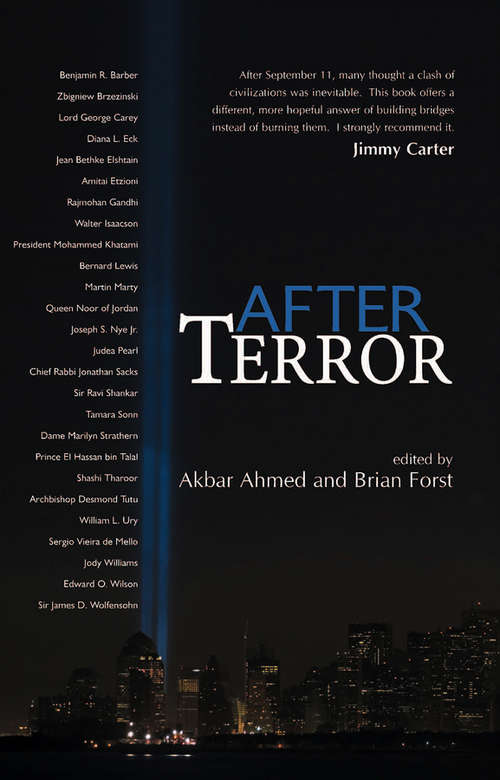 Book cover of After Terror: Promoting Dialogue Among Civilizations