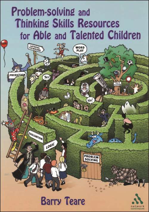 Book cover of Problem-solving and Thinking Skills Resources for Able and Talented Children