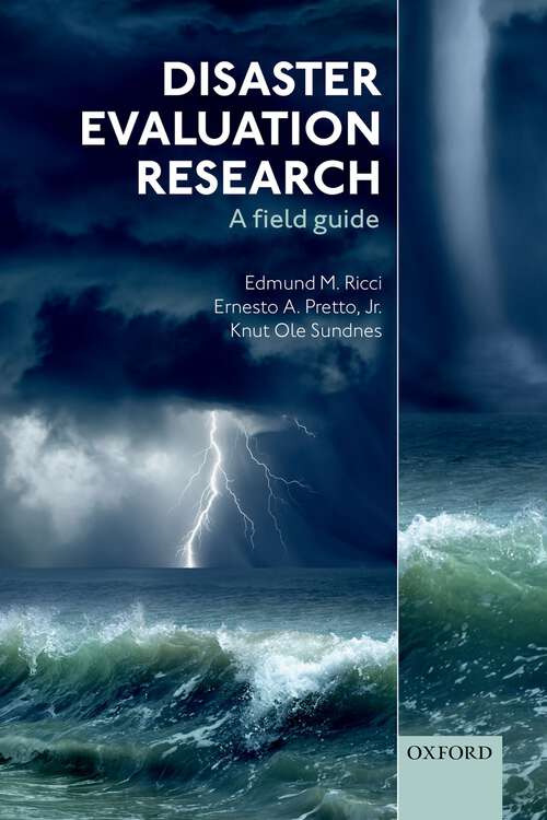 Book cover of Disaster Evaluation Research: A field guide