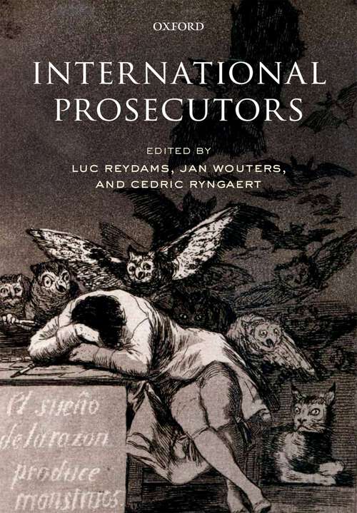 Book cover of International Prosecutors