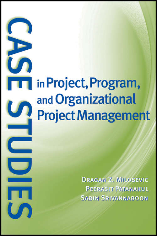 Book cover of Case Studies in Project, Program, and Organizational Project Management