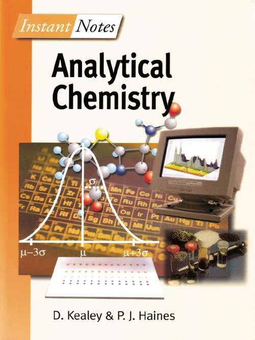 Book cover of BIOS Instant Notes in Analytical Chemistry (Instant Notes)