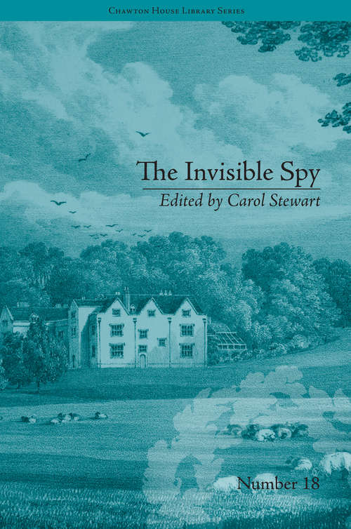 Book cover of The Invisible Spy: by Eliza Haywood (Chawton House Library: Women's Novels)