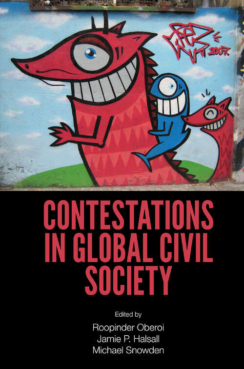 Book cover of Contestations in Global Civil Society