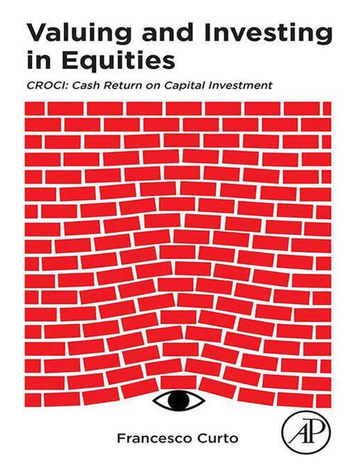 Book cover of Valuing and Investing in Equities: CROCI: Cash Return on Capital Investment