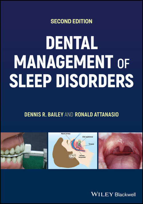 Book cover of Dental Management of Sleep Disorders (2)