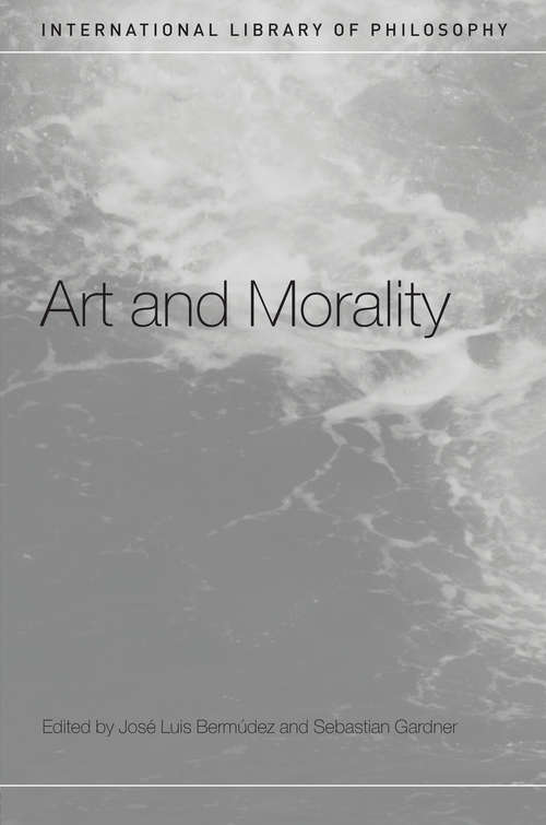 Book cover of Art and Morality