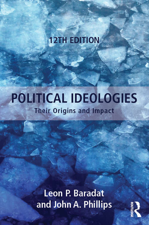 Book cover of Political Ideologies: Their Origins and Impact