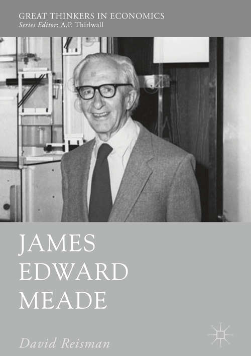 Book cover of James Edward Meade