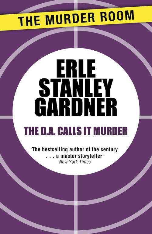 Book cover of The D.A. Calls it Murder (Doug Selby D.A.)