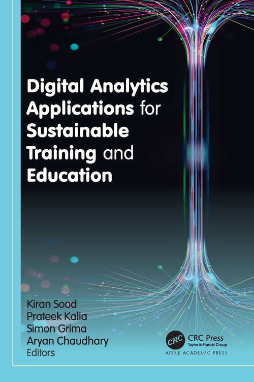 Book cover of Digital Analytics Applications for Sustainable Training and Education