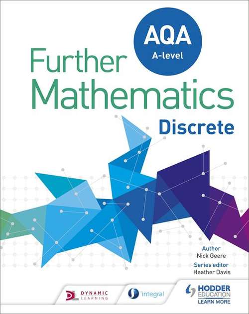 Book cover of AQA A Level Further Mathematics Discrete (PDF)