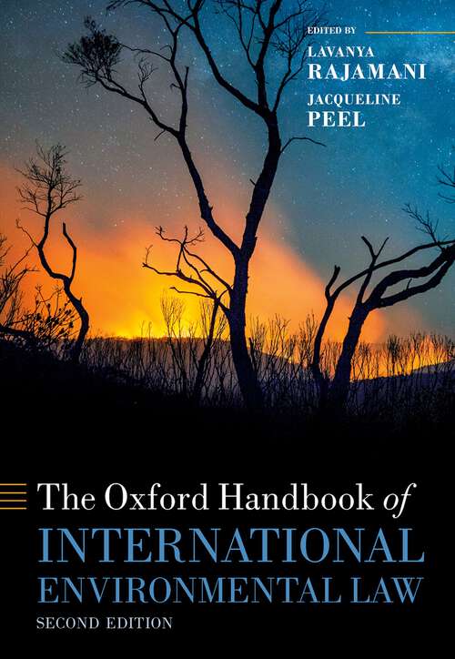 Book cover of The Oxford Handbook of International Environmental Law (Oxford Handbooks)
